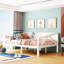 Lit de jour double avec rangement supplémentaire et conception polyvalente, convenant à tous les décors, ensemble de lattes inclus, support de rangement solide, silhouette épurée, assemblage requis-1491447927-1491447920