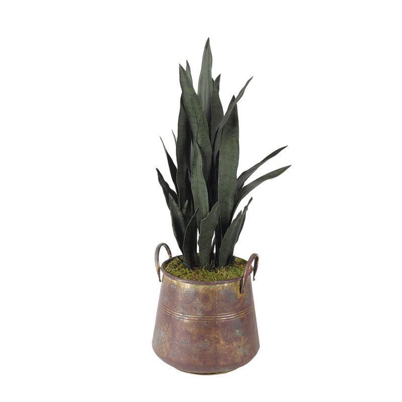Jardinière en métal 42 po