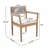 Acacia Wood Outdoor Dining Chairs-1871365843