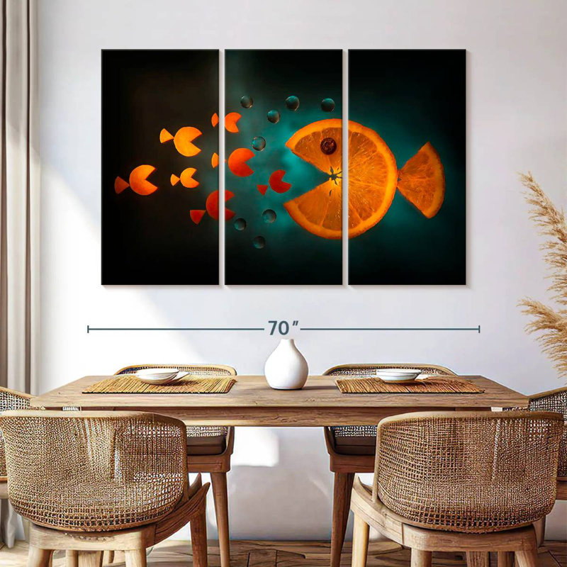 Fish, 48" H x 74" W