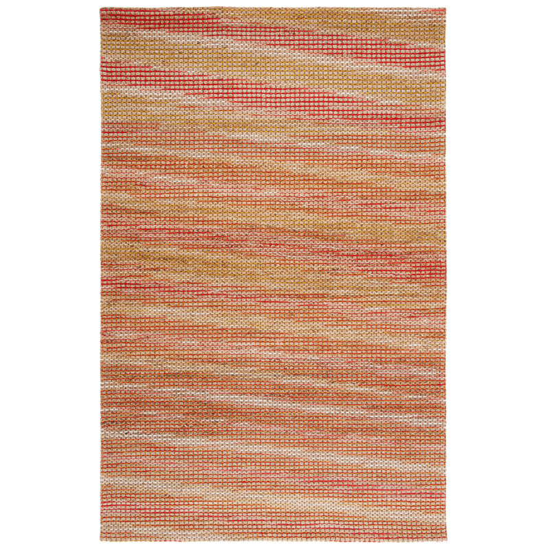 Hctor Hand Loomed Performance Striped Rug, Rectangle 6' x 9'
