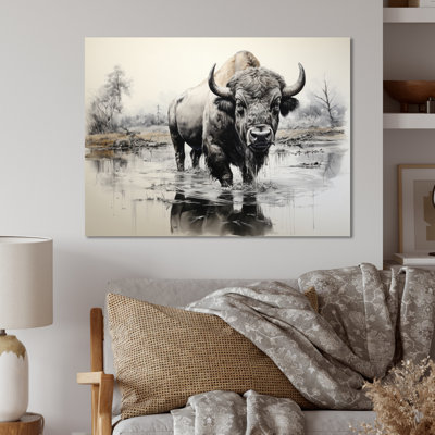 " Bison Bison Reflections I "