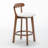 Nordic Solid Wood Bar Stool-1987505161