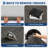 Washable Rug Scalloped Rug Non Slip, Farmhouse Braided Print Carpet, Soft Non Shedding Floor Covering, Low Pile Thin Foldable Mats, Indoor Neutral Carpet for Living Room Bedroom-1371904514-1370369835