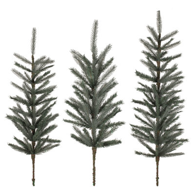 Ensemble de 3 pièces d'épinette bleue artificielle 36-42-48 po Vickerman