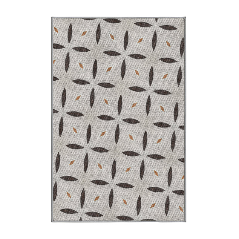 Tapis brun Sather, Rectangle 2 pi x 4 pi
