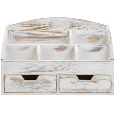 Harlequin Wood Desk Organiser with Drawers