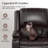 3 Seater Recliner Sofa, Manual Reclining Chair With 2-Tier Cushion