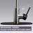 Dual Spray Push Button Mode Kitchen Faucet with Pull Down Sprayer Head-71198964