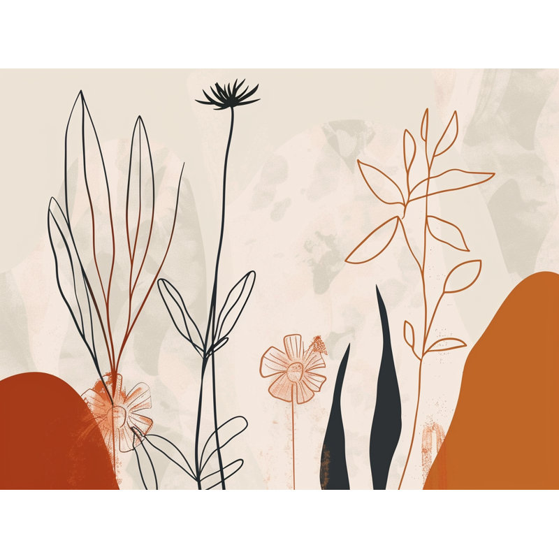 Coussin Botanical, H 26 po x l 26 po