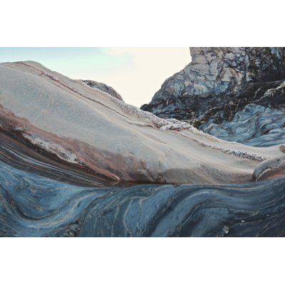 Flow 1 Piece Wrapped Canvas Wall Art