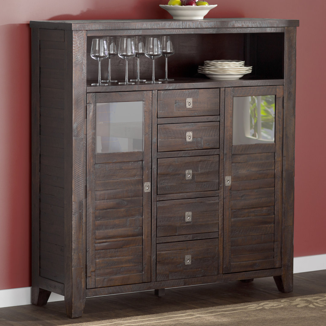 Zytavion 55'' Solid Wood Sideboard Union Rustic