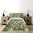 Coastal Polyester Camouflage Coverlet