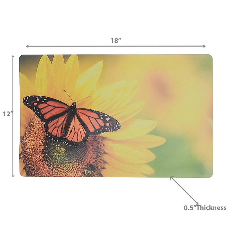 Napperon en plastique 12 x 18 - Ensemble de 12