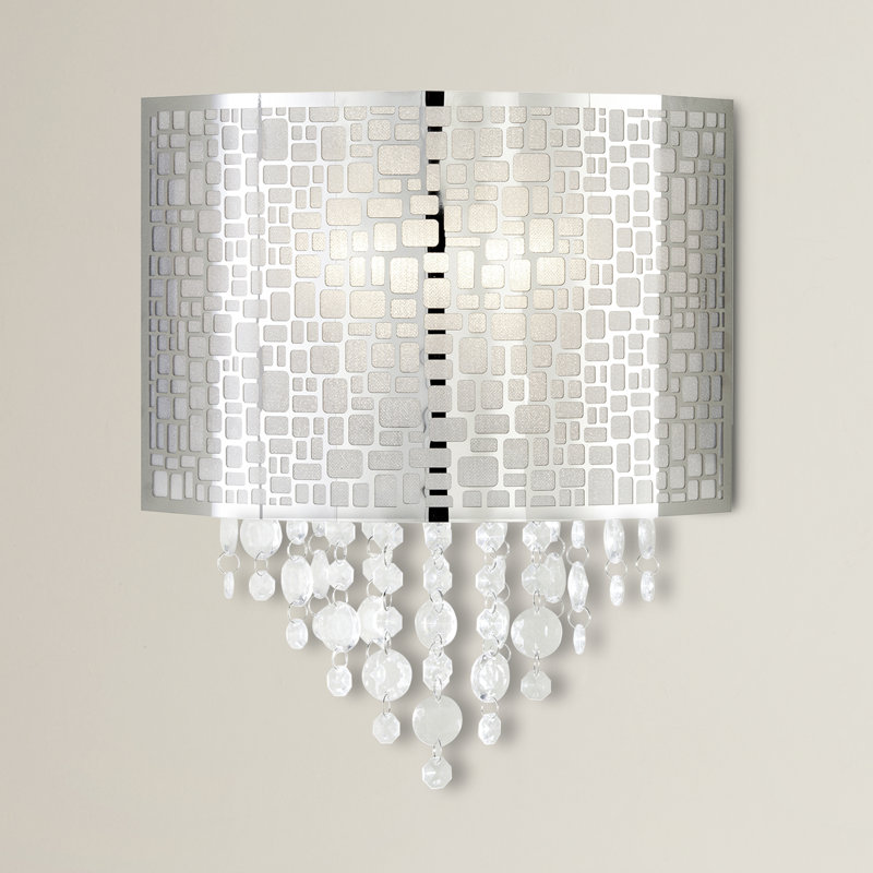 Enchantra Aluminum Flush Mounted Sconce