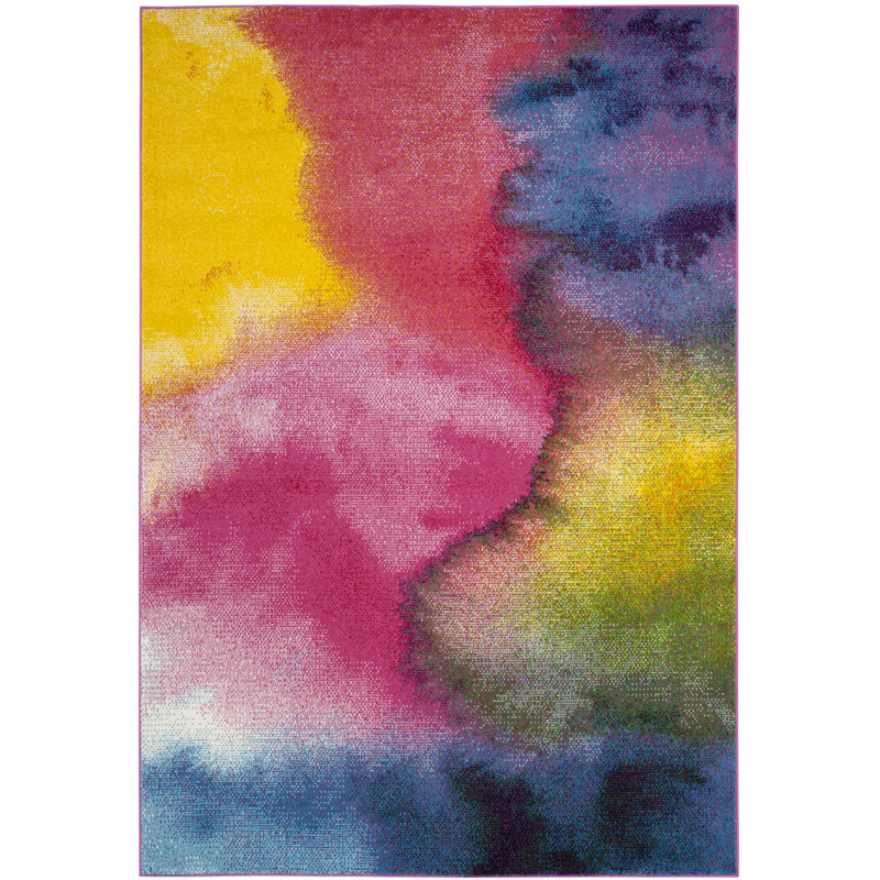 Tapis rose / mauve Clara, Rectangle 8 pi x 10 pi