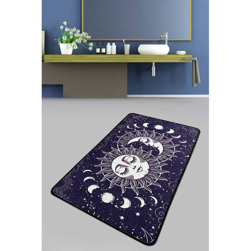 Luxury Bathmat, 100% Polyester, 27.6 x 47.2 inches | 700 g/m², 0.4 in Pile Height | Antibacterial, Non-Slip Underside, Machine Washable | Ideal for Bathroom Décor, Soft and Durable for Everyday Use
