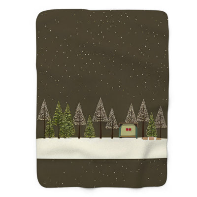 Wintery Comfort - Couverture 1 pièce