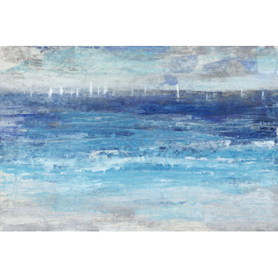 Sailing Afar I 1 Piece Wrapped Canvas Wall Art