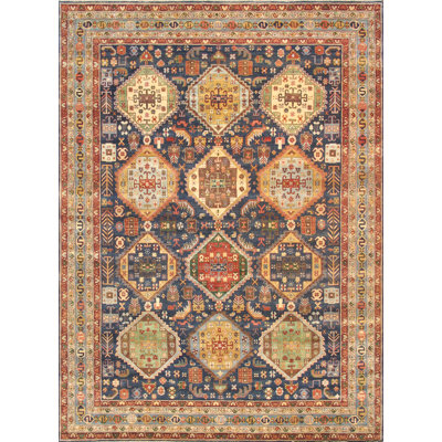 Serapi Handmade Wool Floral Area Rug