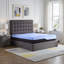 Matelas hybride en gel rafraîchissant-129588334