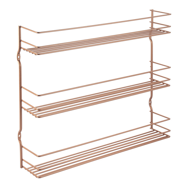 Pepito 3 Spice Rack with 3 Levels, Copper-Coloured