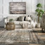 Tapis médaillon pour salle à manger Aagne-1855378879
