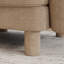 Canapé modulaire en U, canapé convertible 3 places avec 2 repose-pieds-248860384