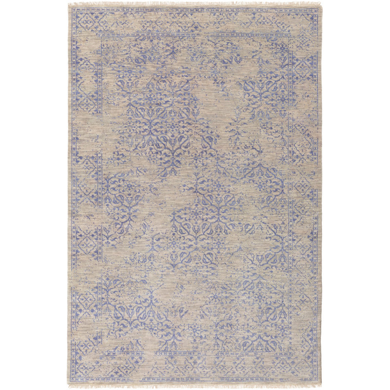 Transcendent Wool Geometric Area Rug, Rectangle 5'6" x 8'6"