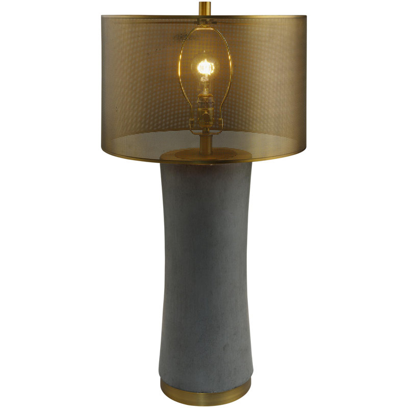 Éclairage de table Rugenia Abelino H 30 po x l 16 po x P 16 po