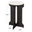 Table d'appoint en métal Tayanna