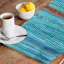 Ensemble de napperons en coton 4 pièces Chindi-80689719