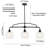 3-light Kitchen Island Pendant