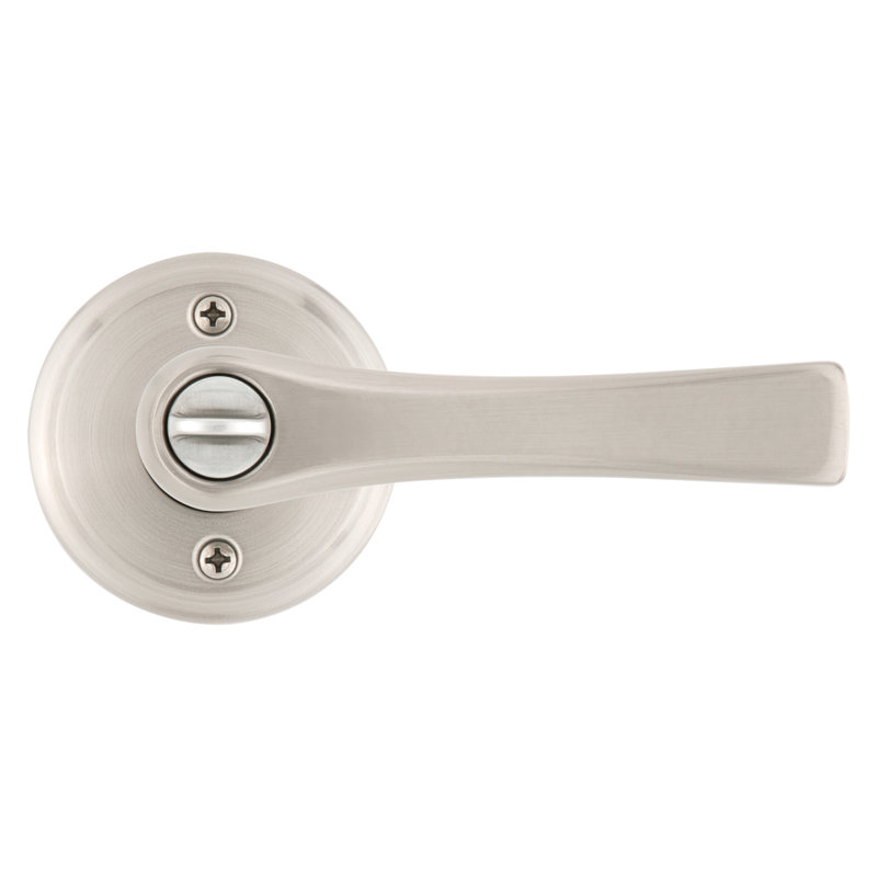 Katella Keyed Entry Lever featuring SmartKey Security, Satin Nickel