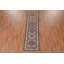 Tapis de couloir bleu clair Kazak