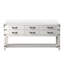 Meuble-lavabo simple en chêne blanc 48 po X P 22 po D, avec plateau en quartz blanc-117970904-117970909