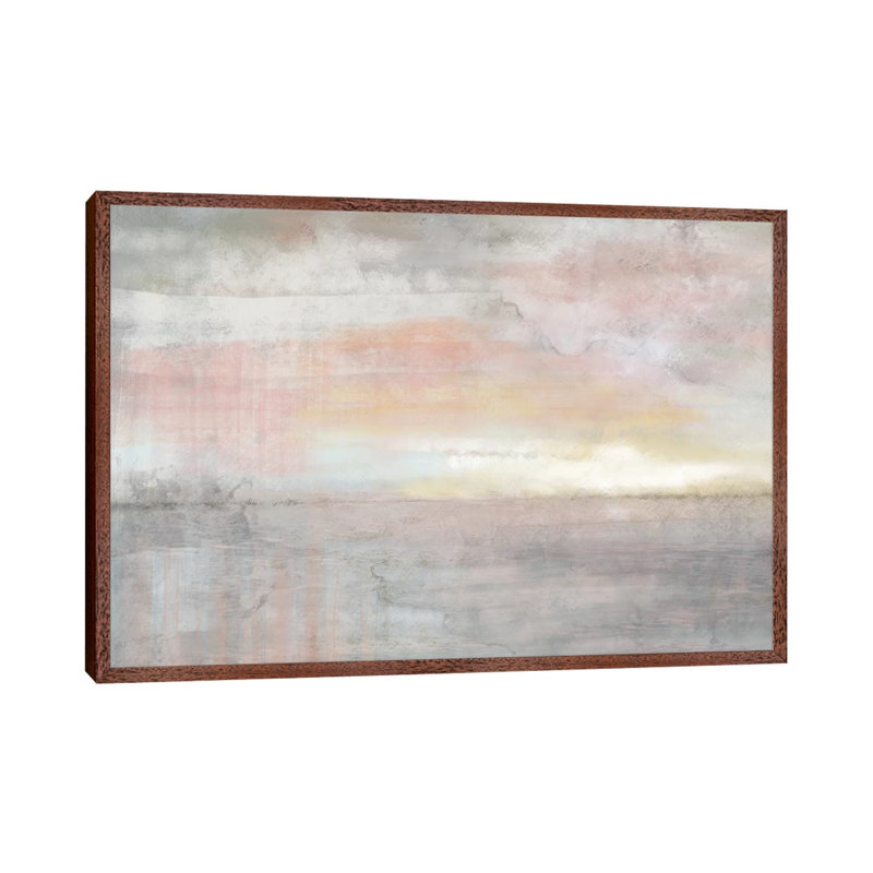 Early Morning by Nan - Painting on Canvas, 66.04 cm H x 45.72 cm W, Classic Brown Wood Framed