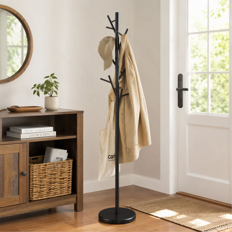 12 " Wide Hall Tree