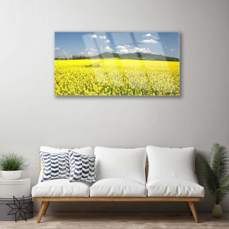 Nature Meadow - Unframed Photograph on Glass