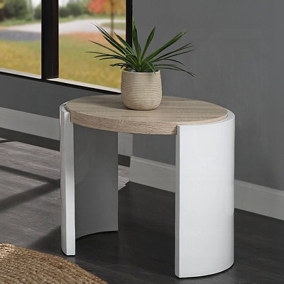 Table de bout avec base luge