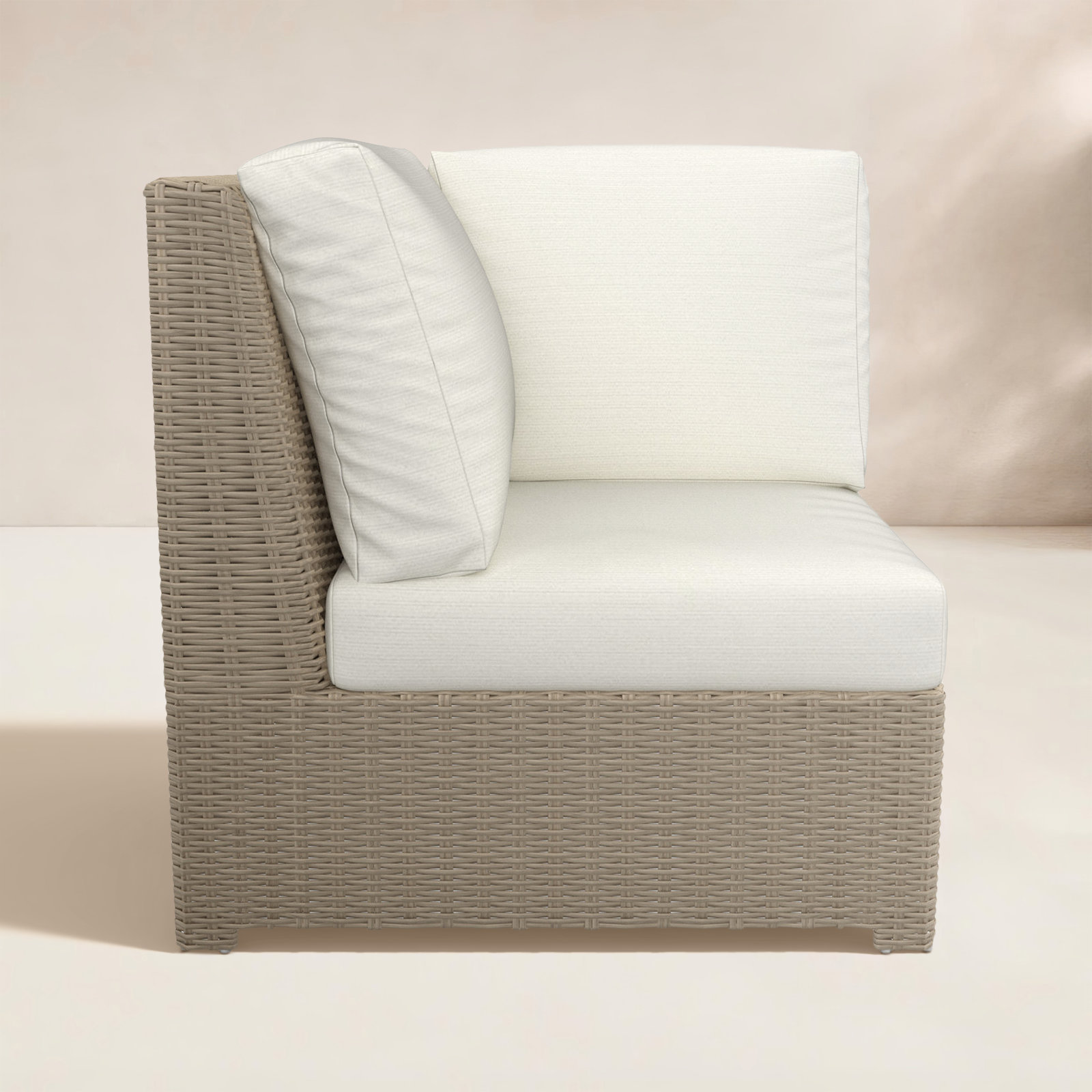 Henri Sunbrella® Patio Lounge Chair, Canvas Natural