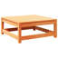  Ensemble de canapé de jardin modulaire en bois de pin massif brun 7 pièces-1456613059