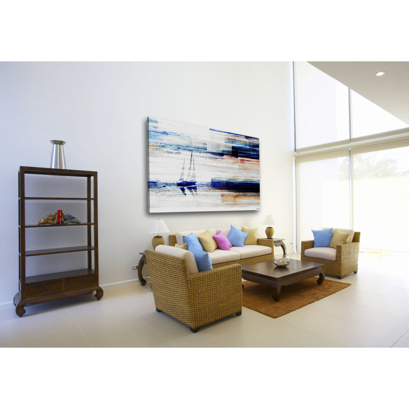 Parvez Taj - Wrapped Canvas Painting, 41cm H x 61cm W