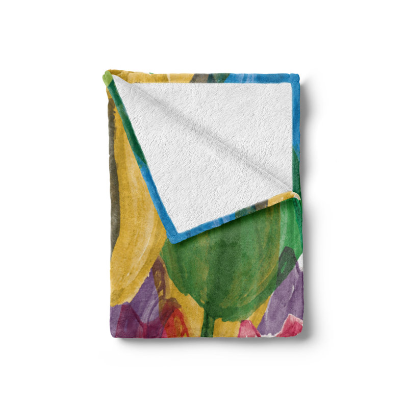 Hand Woven Throw Blanket, 70" x 90"