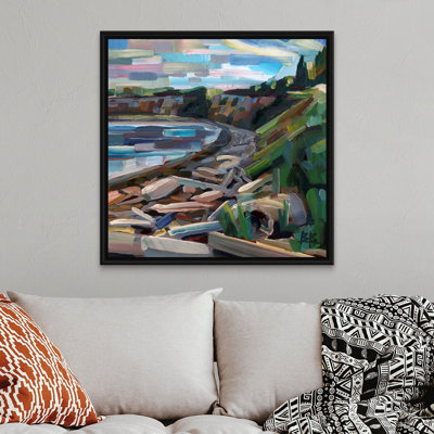 «Early Morning on the Beach» par Brooke Borcherding, reproduction d'art sur toile