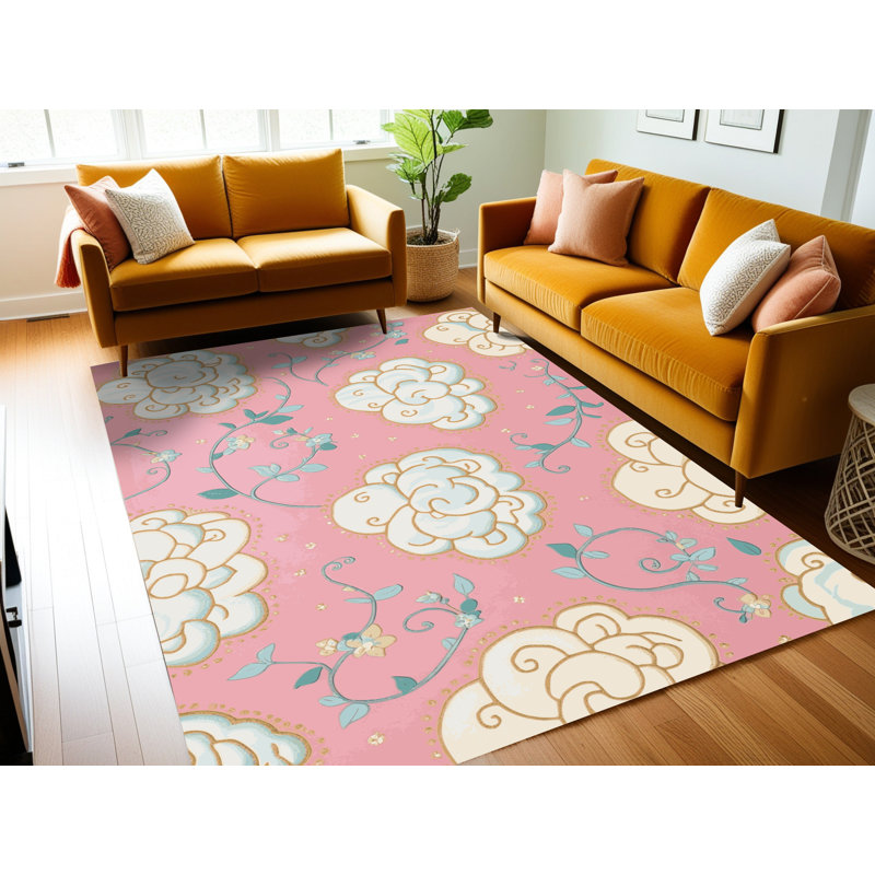 Tapis pour lit de bébé Harriet Bee, Rectangle 4pi x 6 pi