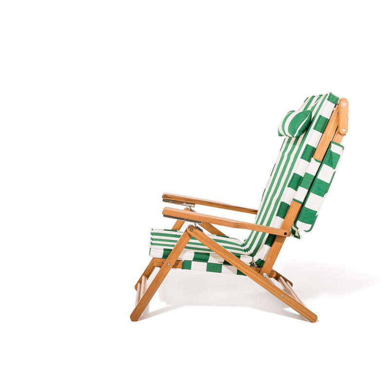 Sling Chair, Crew Canyon Green Stripe