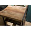 Brillion Solid Wood Top Metal Base Writing Desk