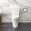 Toilettes allongées monobloc Siphonic-124637510