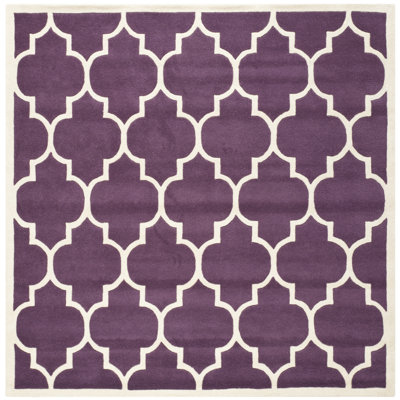 Carolene Hand Tufted Wool Geometric Rug